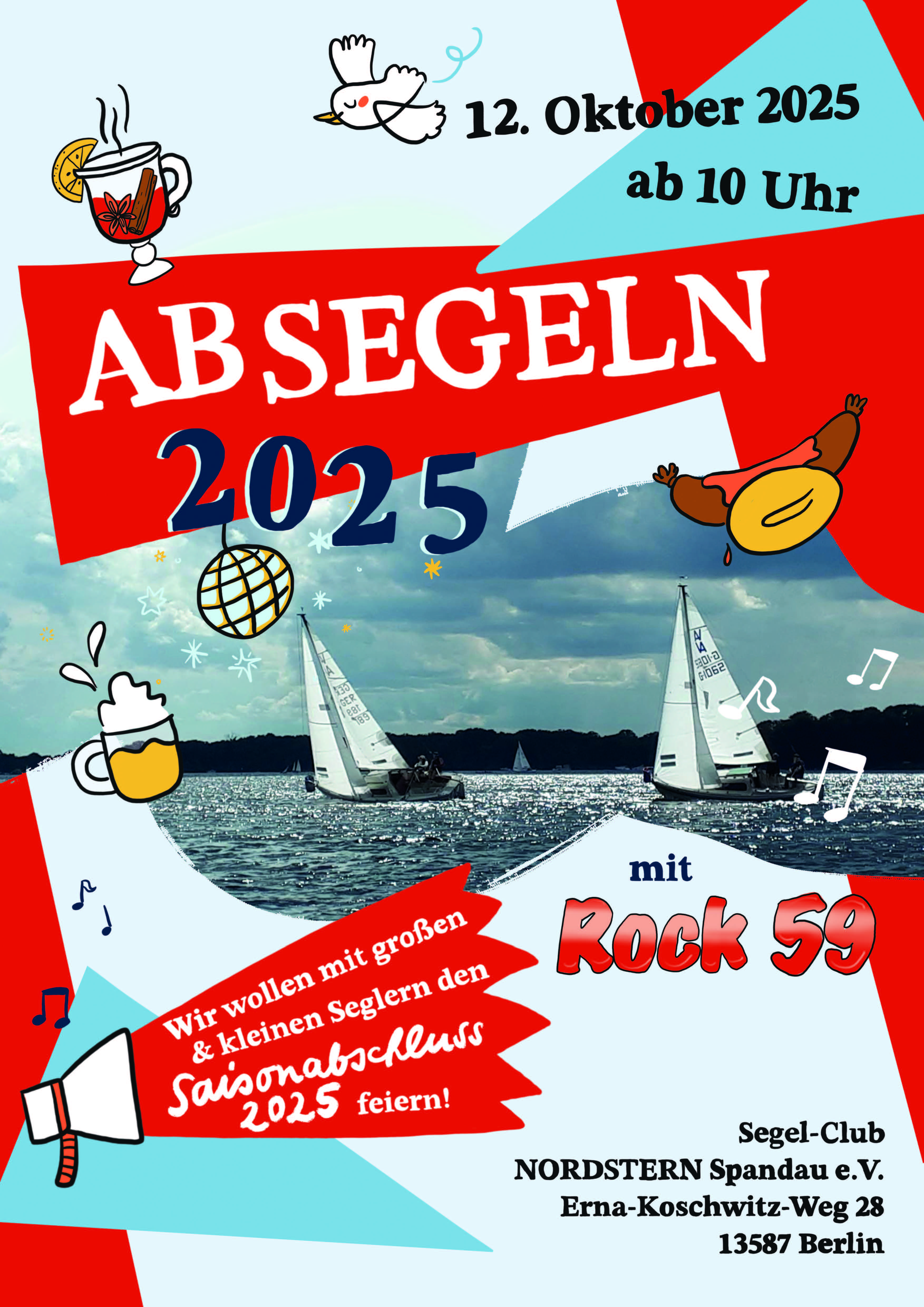 Absegeln Tegel