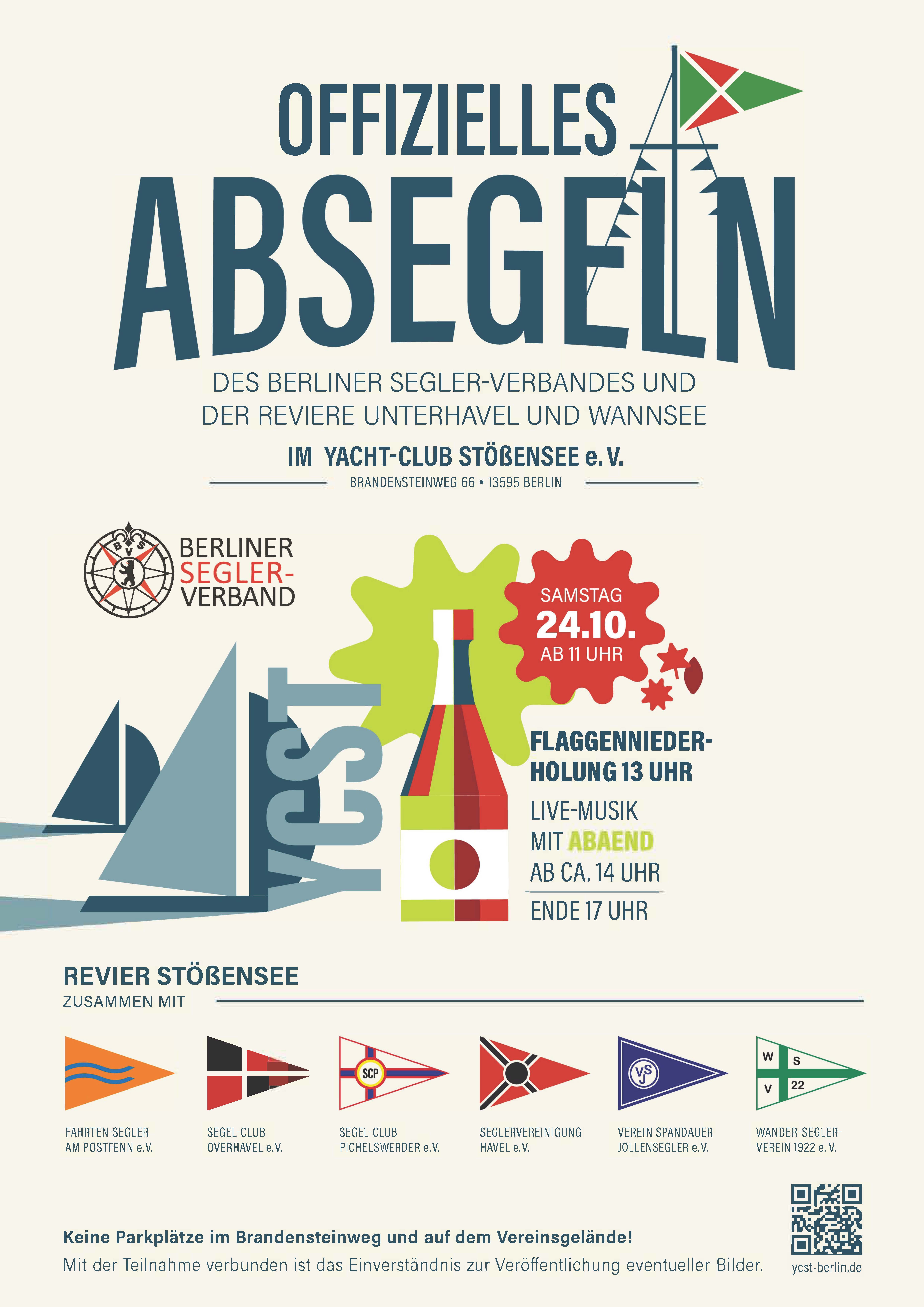 Plakat Absegeln 26